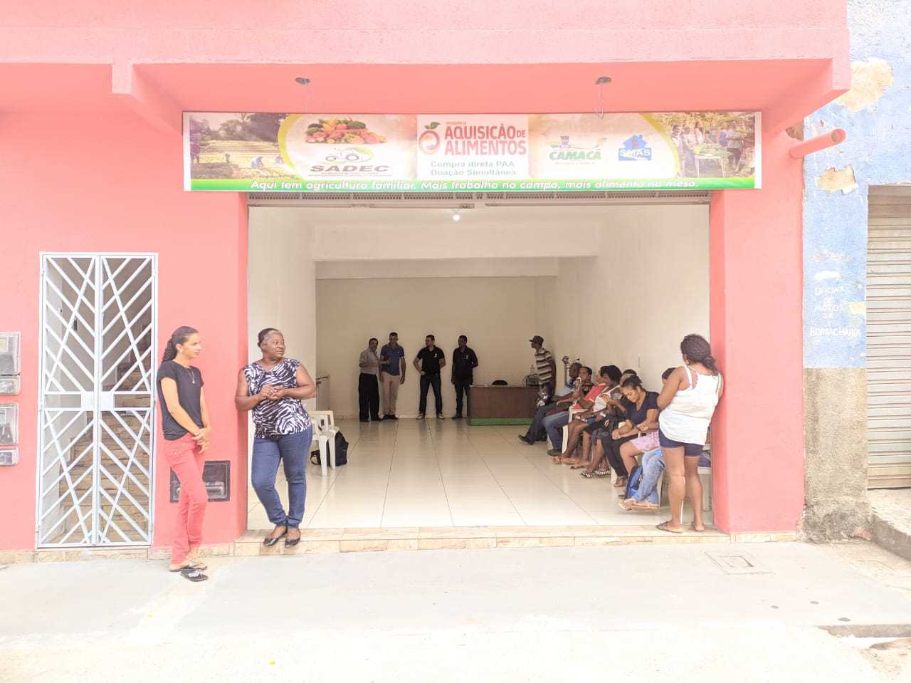 Camacã: Ponto do PAA é inaugurado pela Secretaria de Agricultura